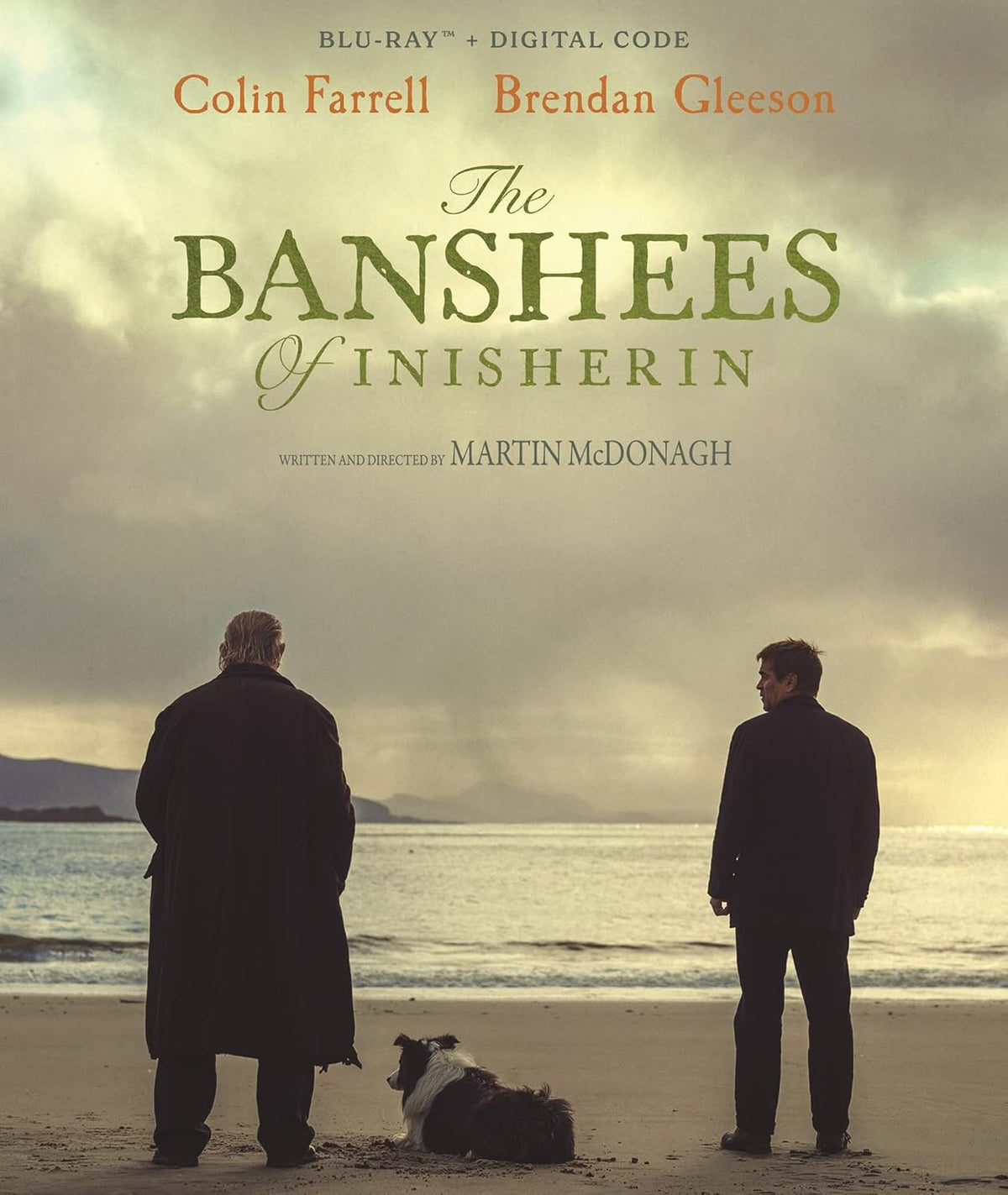 The Banshees Of Inisherin Blu-ray front view disc cover art