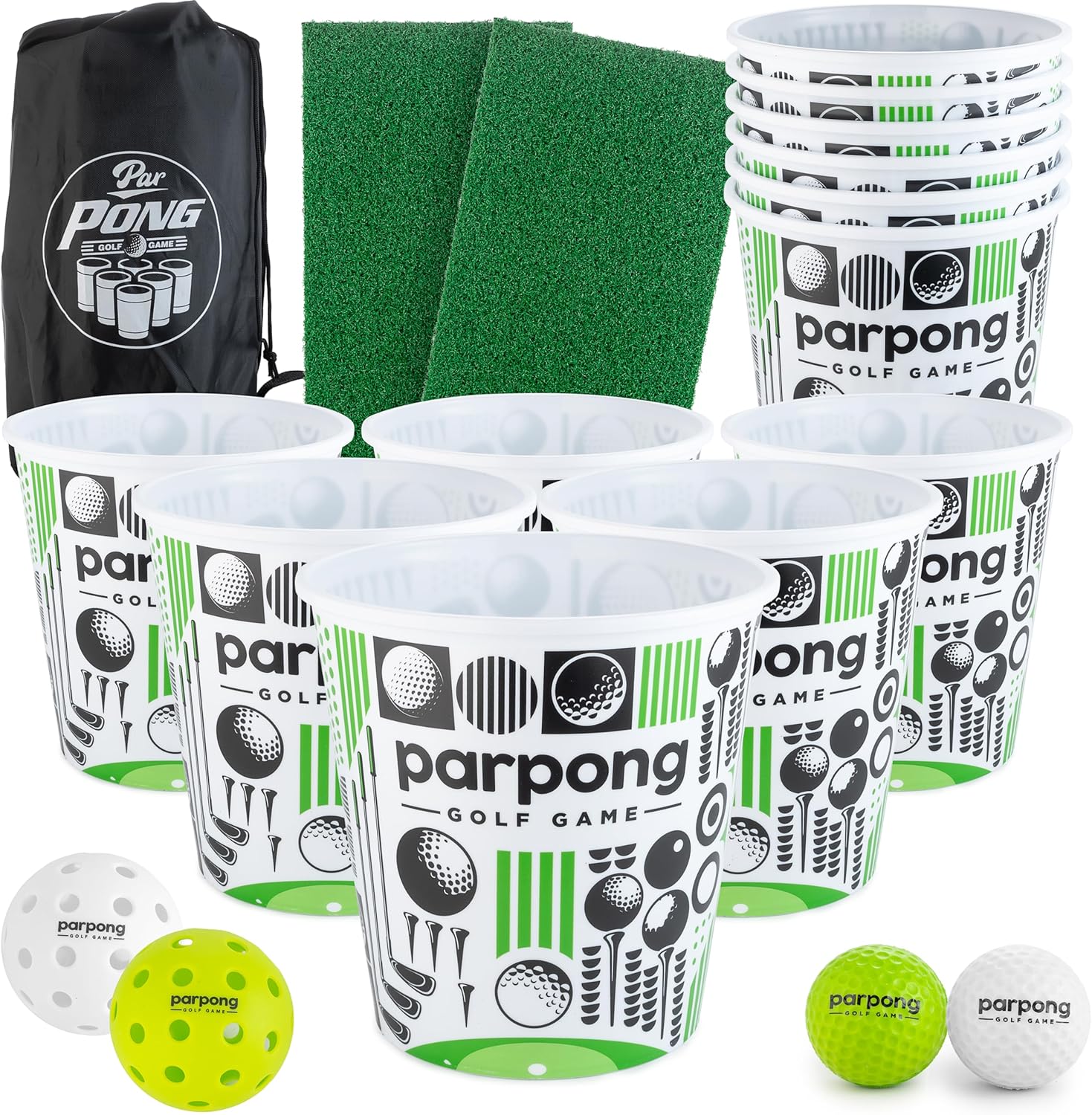 Vulcano Sports Par Pong backyard golf game set