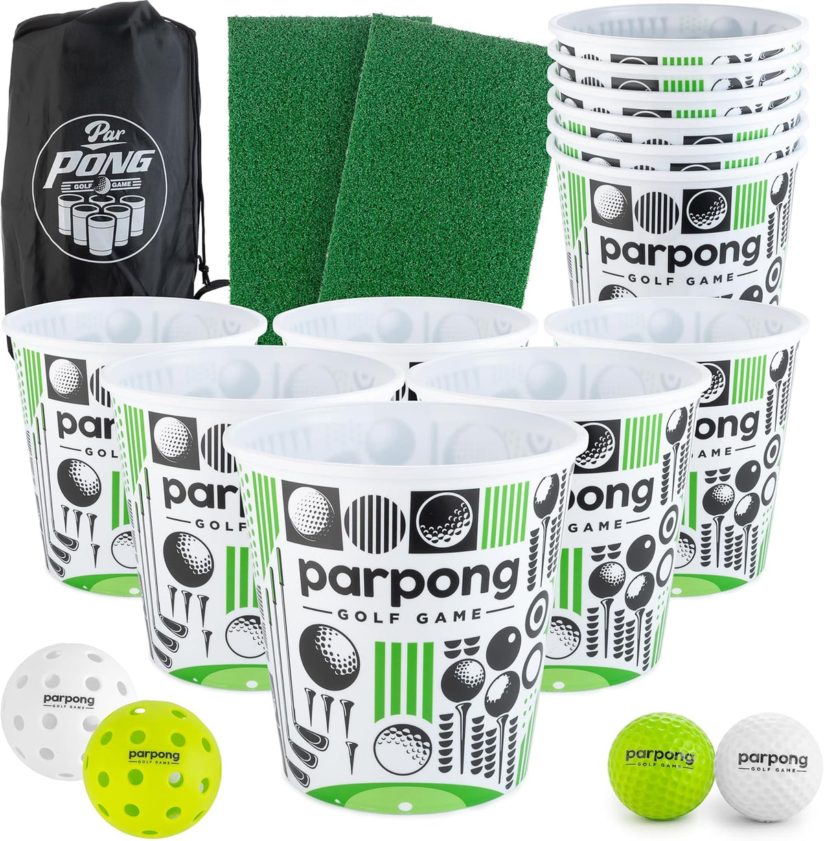 Vulcano Sports Par Pong backyard golf game set