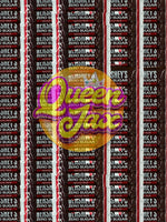 Nutritional information and bulk packaging display of Queen Jax zero sugar dark chocolates.