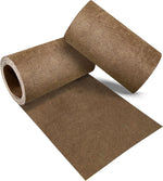 Azobur velvet repair patch front view of brown rolls