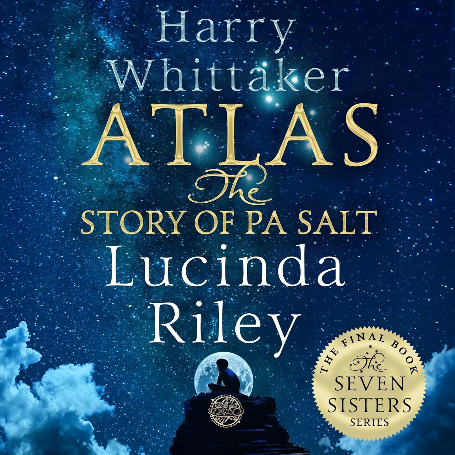 Lucinda Riley Atlas: The Story of Pa Salt hardcover book front cover