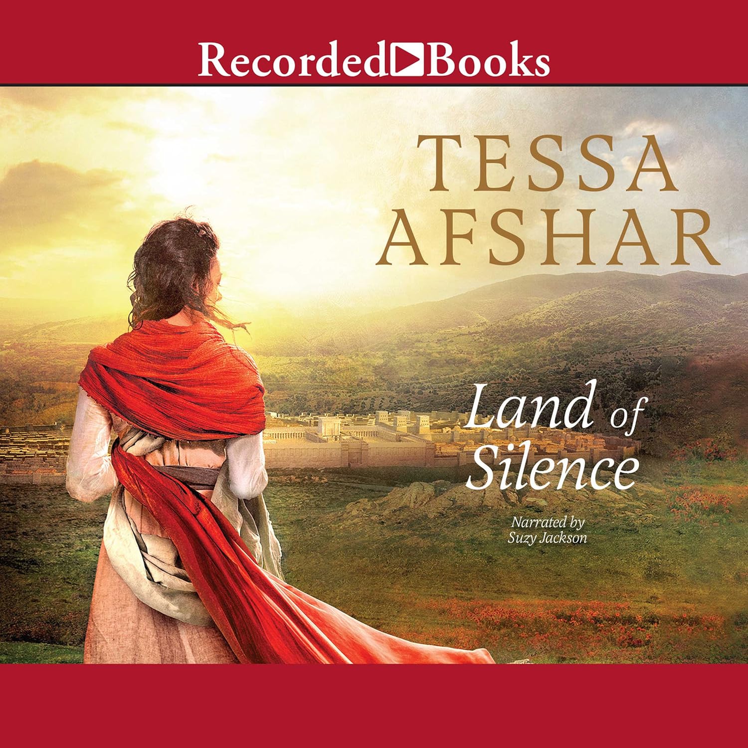 Tessa Afshar Land of Silence paperback book cover front view
