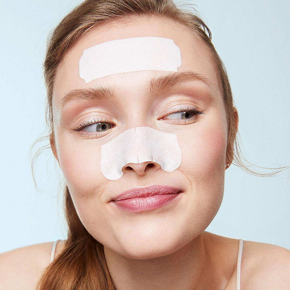 Biore nose and face pore strips for blackhead removal