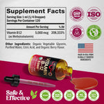 NutraHarmony energy and brain support supplement key highlights graphic