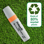 Pelikan neon orange highlighter chisel tip close up