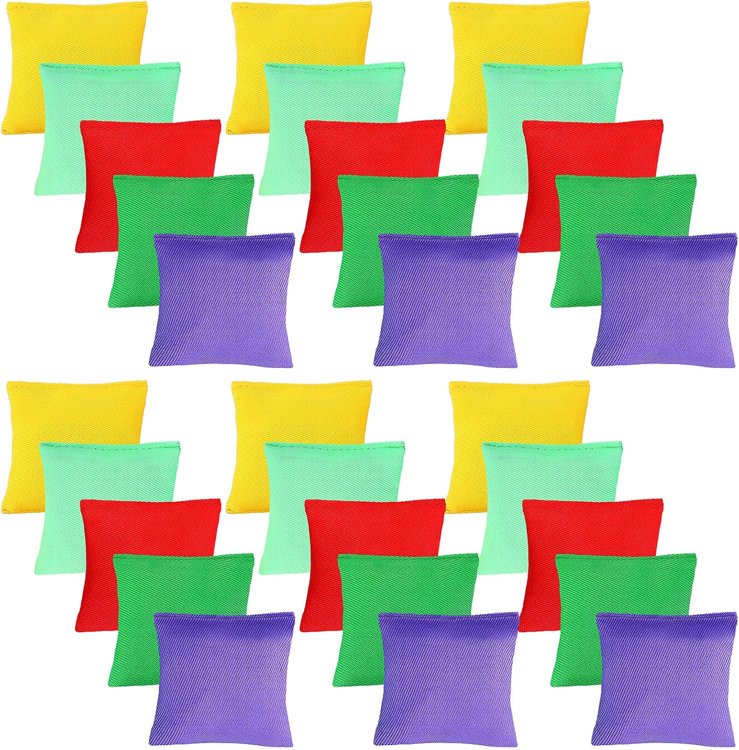Skylety 30 piece colorful mini bean bag set for kids