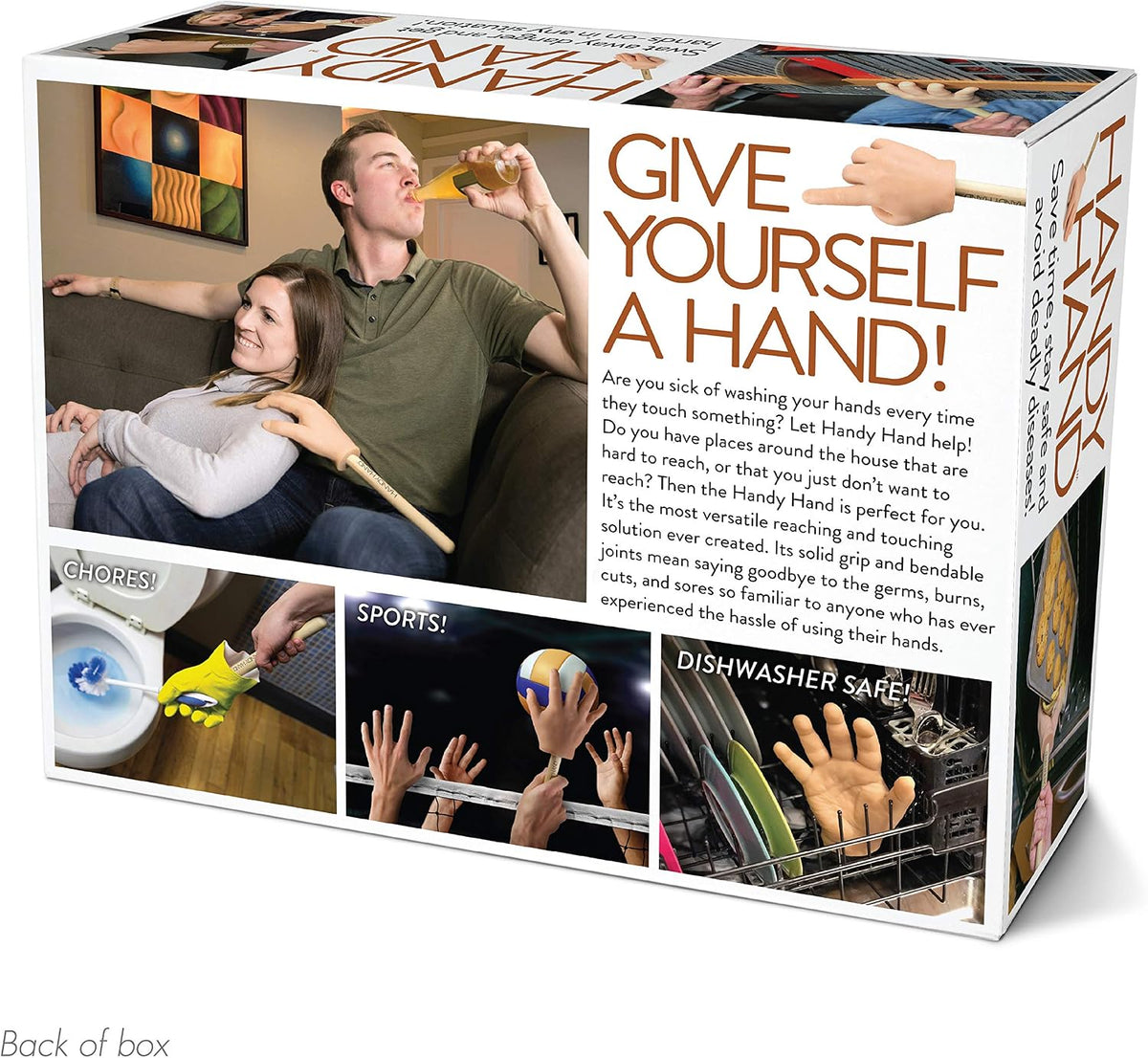 Prank Pack Handy Hand authentic USA imported packaging top view
