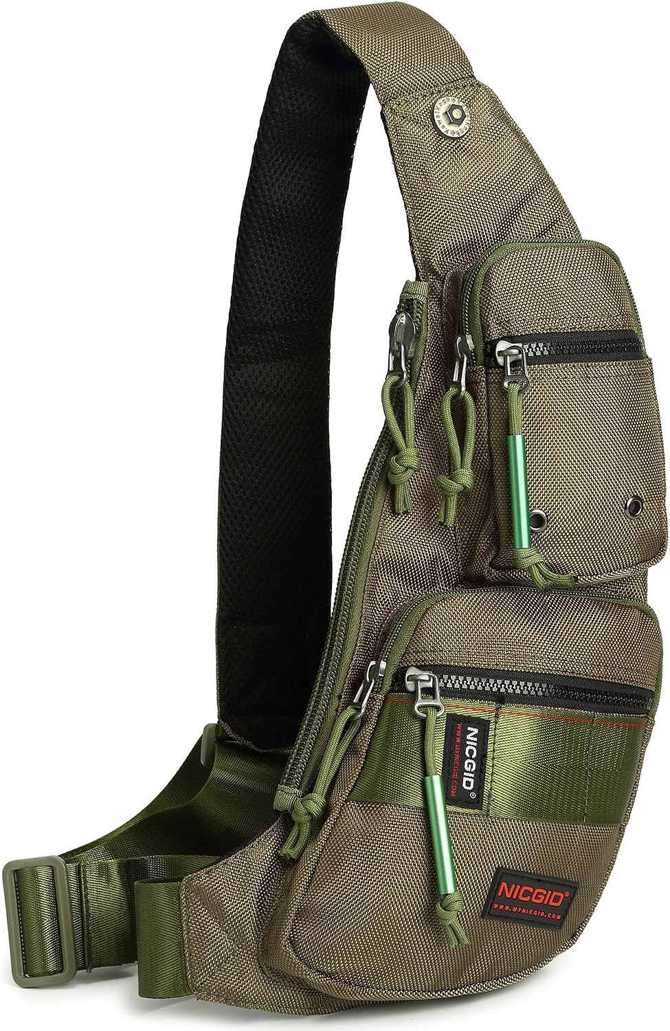 NICGID Sling Bag Chest Shoulder Backpack Crossbody Daypack for Men Women | Travel Outdoor Hiking Concealed Carry Fishing Fanny Tool Small Casual - Image 11