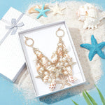 PH PandaHall beach necklace layered chain closeup