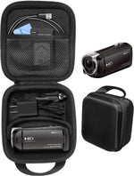 Camcorder Case for Sony HD Video Recording HDRCX440, HDRCX405 Handycam; Canon VIXIA HF R800, Panasonic HC-V180K, Kimire HD Recorder, Sony HDRAZ1VR/W, SiOnyx Aurora Day/Night Action Camera - Image 1