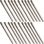 20Pcs Diamond Mounted Point, 3mm Ball Head, 3mm Shank, Diamond Grinding Bit Rotary Burrs, for Jade Stone Jewelry Ceramic Carving Polishing - Image 1