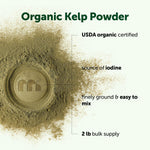 Micro Ingredients kelp powder nutritional information label