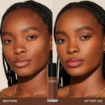 Liquid texture swatch of Milani Conceal and Perfect foundation