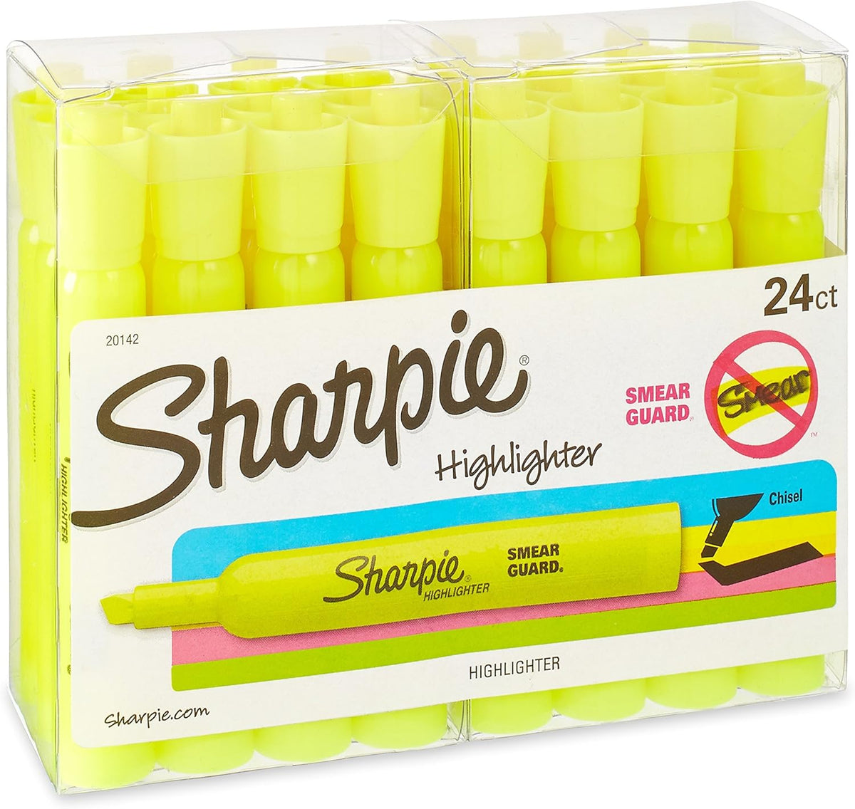 Sharpie Accent Tank-Style Highlighters, Assorted Colors, 4 Count - Back to School, Desk Supplies - Image 9
