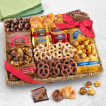 Reusable seagrass basket with premium chocolate treats