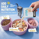 High protein cat food topper pouches in 12 pack