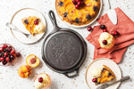 Lodge 10.25 inch cast iron skillet lifestyle setting