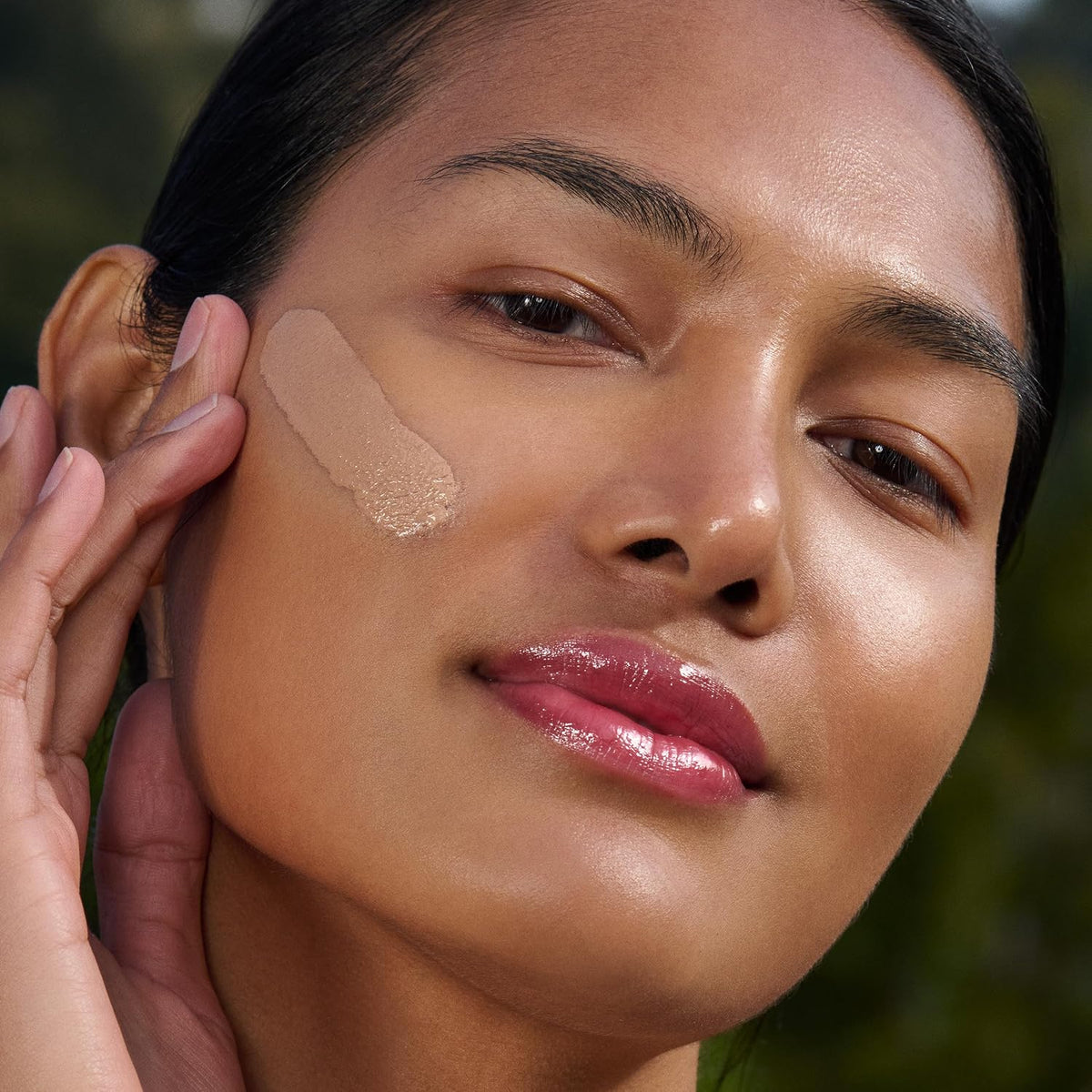 Clarins tinted face sunscreen bottle back label information