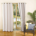 Sun Zero grommet detail on curtain rod