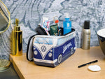 Brisa T1 bus makeup bag featuring zipper pullers