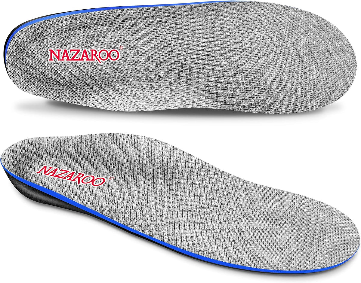 Nazaroo orthopedic shoe insoles in packaging