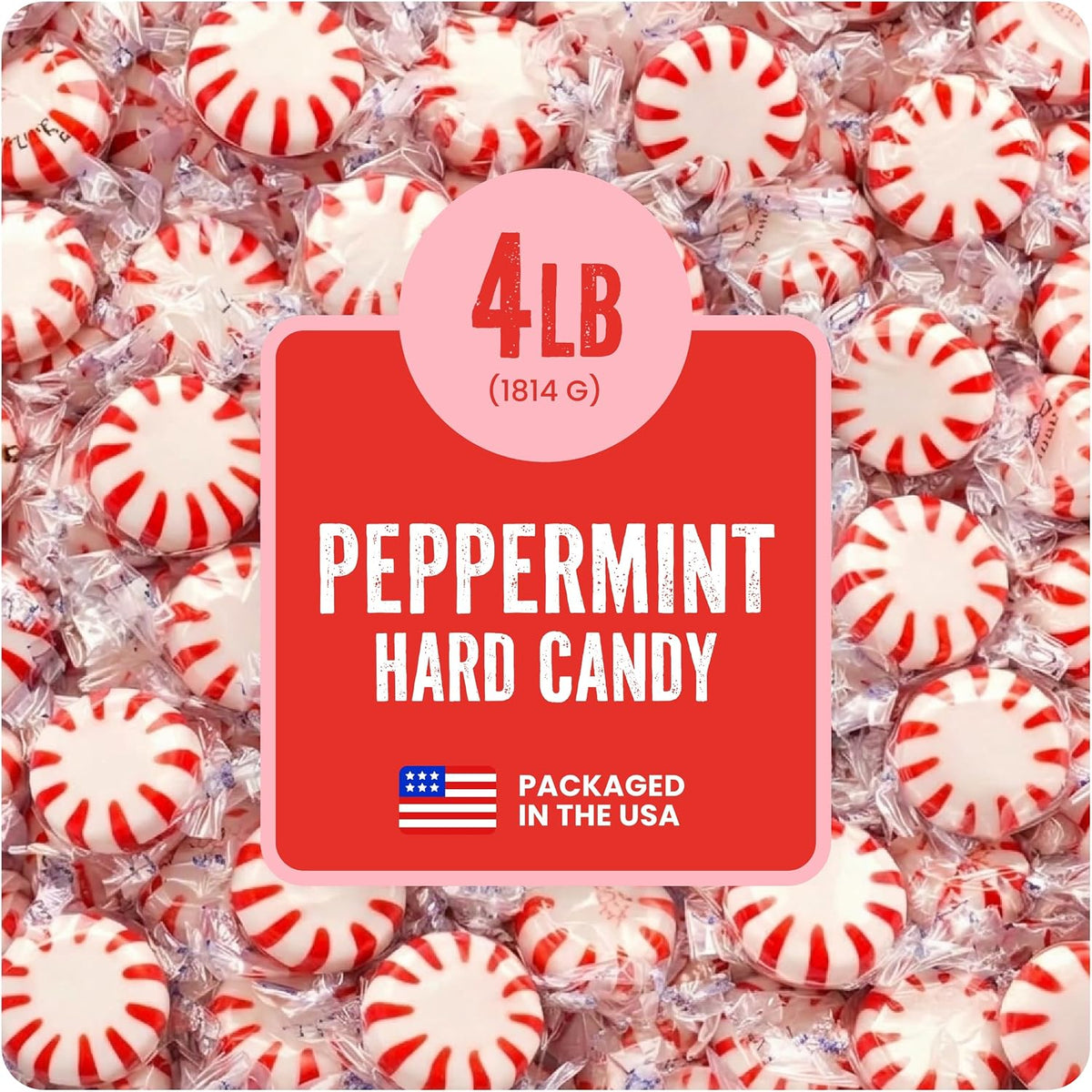 Strawberry Hard Candy Individually Wrapped by Cambie, 2 lbs of Strawberry Candy with a Deliciously Sweet Hard Exterior with a Soft, Fruit-Filled Center - Image 11