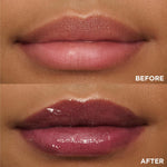 Clarins high shine lip gloss open bottle display