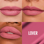 Maybelline liquid lipstick wand and precision applicator closeup