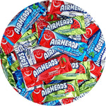 The Hampton Candy Company Airheads Mini Bars Assorted Flavors bulk bag front view