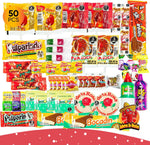 Sabores De Mexico Mexican candy variety pack fifty count front view box packaging