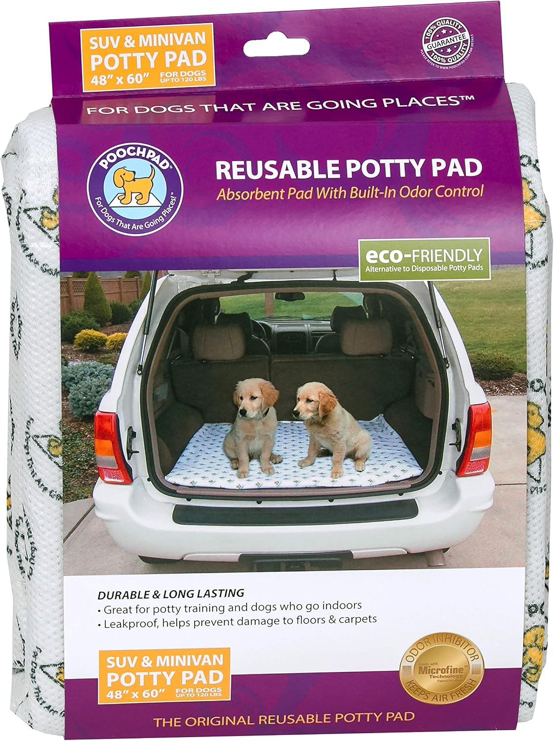 PoochPad Original Washable, Reusable Dog Potty Pad, Medium, 2 Pack | Super Absorbent Puppy Pad, Leakproof Design, Unmatched Odor Control, Easy to Clean, Dog & Puppy Pee Pad for Potty Training - Image 12