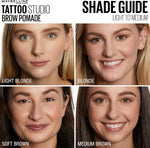 Maybelline TattooStudio Brow Pomade imported USA stock