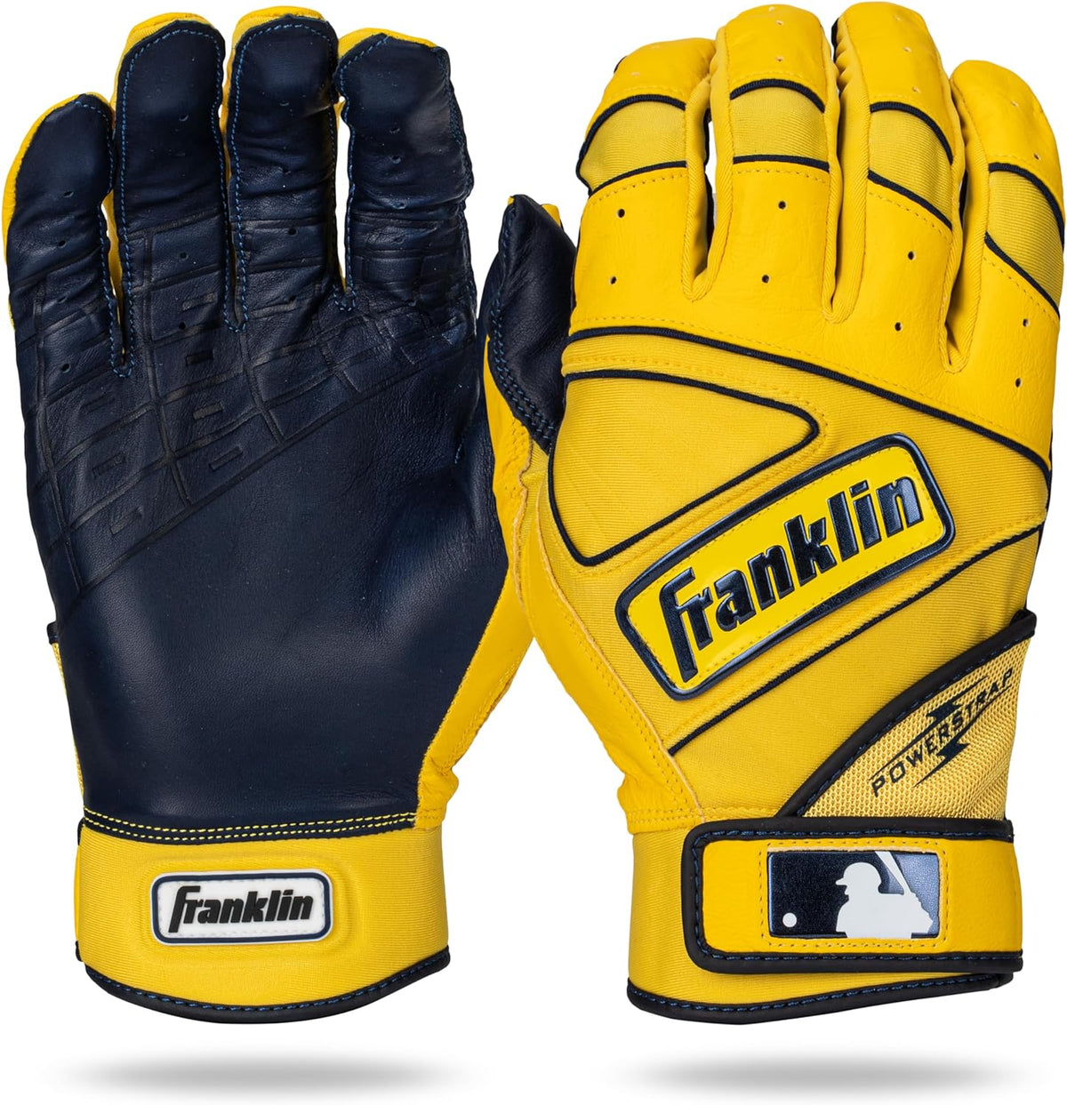 Franklin Sports MLB Baseball Gloves - Powerstrap Adult & Youth Batting Gloves for Men, Women, Boys & Girls - Image 11