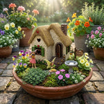 PRETMANNS fairy house kit with opening door detail