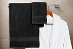 Utopia Towels complete 8 piece set displayed