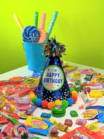 Close up of Queen Jax bulk candy assortment 2 pound bag
