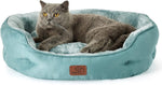 Bedsure Cooling Dog Beds for Small Dogs - Round Cat Beds for Indoor Cats, Washable Pet Bed for Puppy and Kitten with Slip-Resistant Bottom, 20 Inches, Arctic Cooling Blue - Image 14