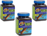 Seafood flavored sinking micro pellets for African Dwarf Frogs feeding details