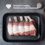 Swiss Diamond casserole tempered glass lid and steam vent