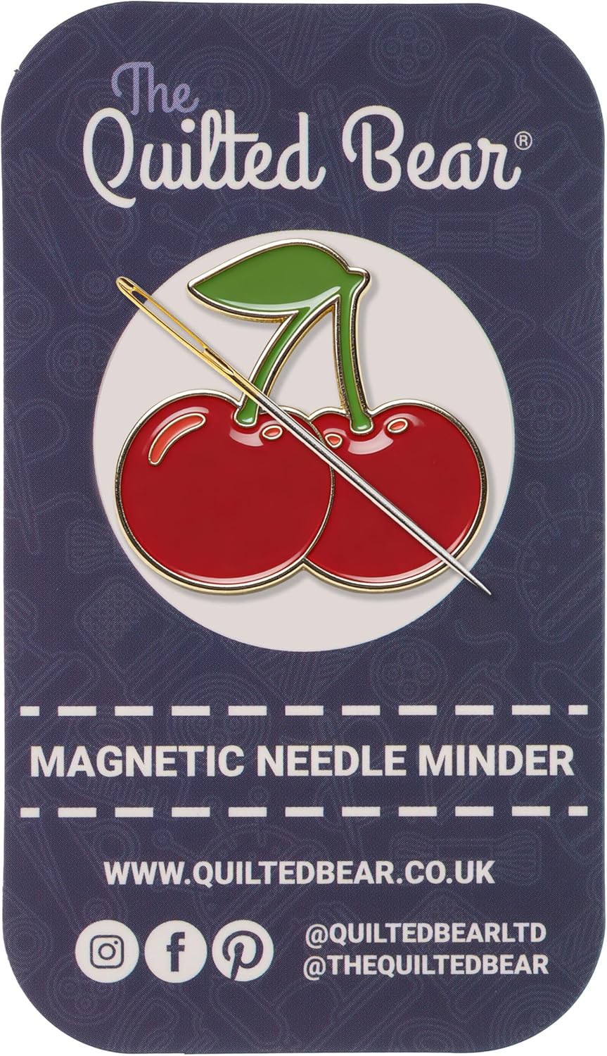 The Quilted Bear Magnetic Needle Minder, Cat | Enamel Needle Keeper for Embroidery & Cross Stitch, Secure Holder for Sewing Needles & Pins, Strong Magnet, Sewing Accessory - Image 13