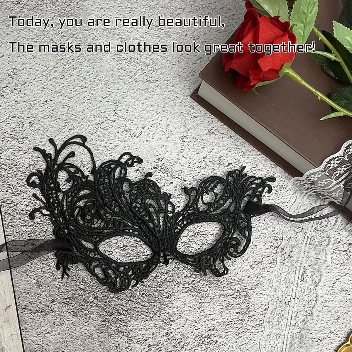 Mens masquerade mask pattern showcase