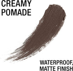 Maybelline eyebrow pomade pot packaging