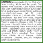 Side view of API Algae Eater Wafers USA imported label