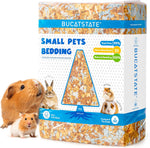 BUCATSTATE Hamster Bedding 70L, Truly 99% Dust-Free Small Animal Paper Bedding Odor Control, Cozy Hamster Litter for Rabbit Rat Syrian Dwarf Hamsters Gerbils (Harvest Sunset) - Image 1