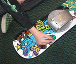 Emsco youth snowboard customizable surface design layout