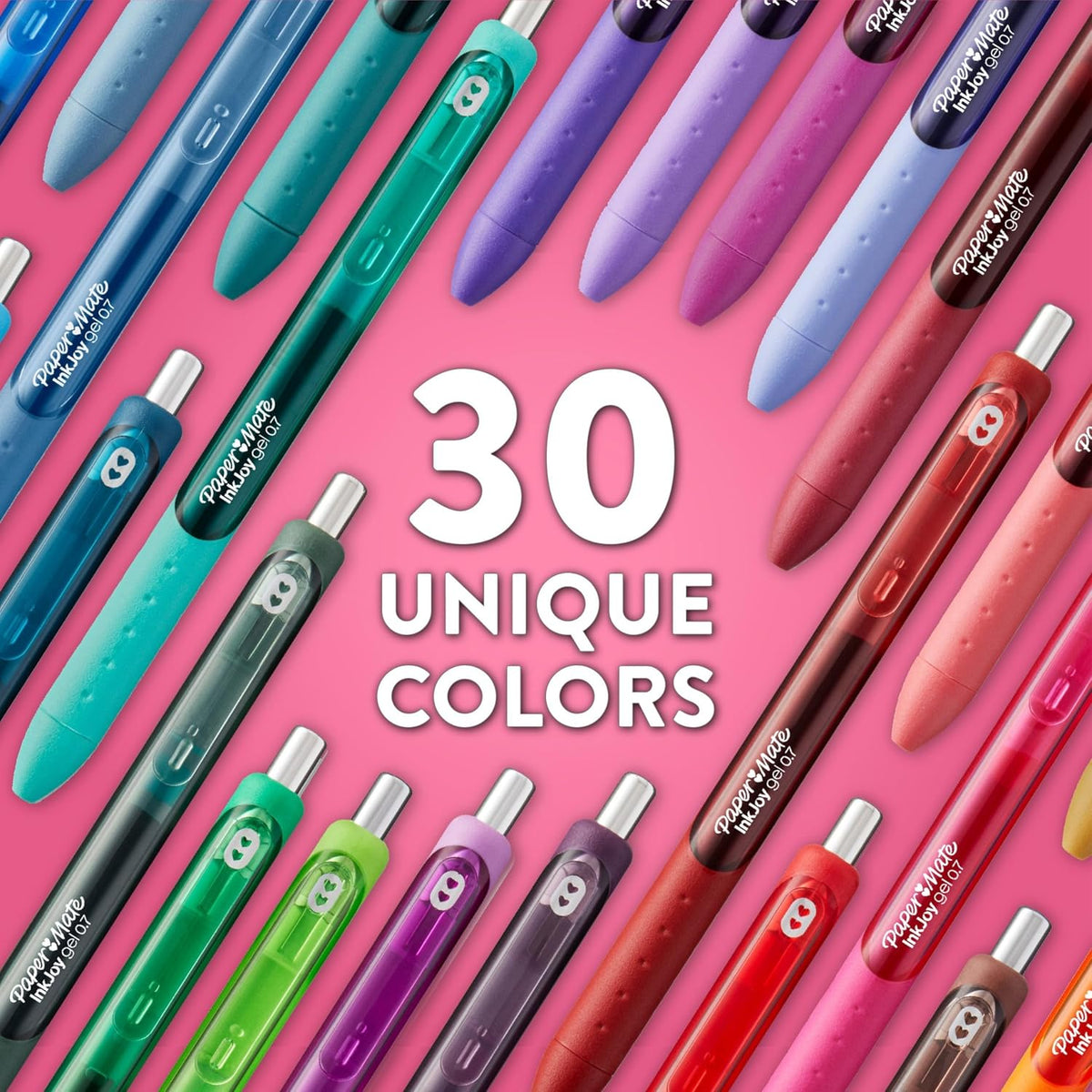 Paper Mate fast drying black ink writing sample