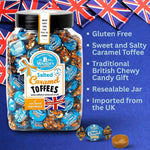 Nutritional facts and clean ingredient list printed on the back label of the imported sweet jar.
