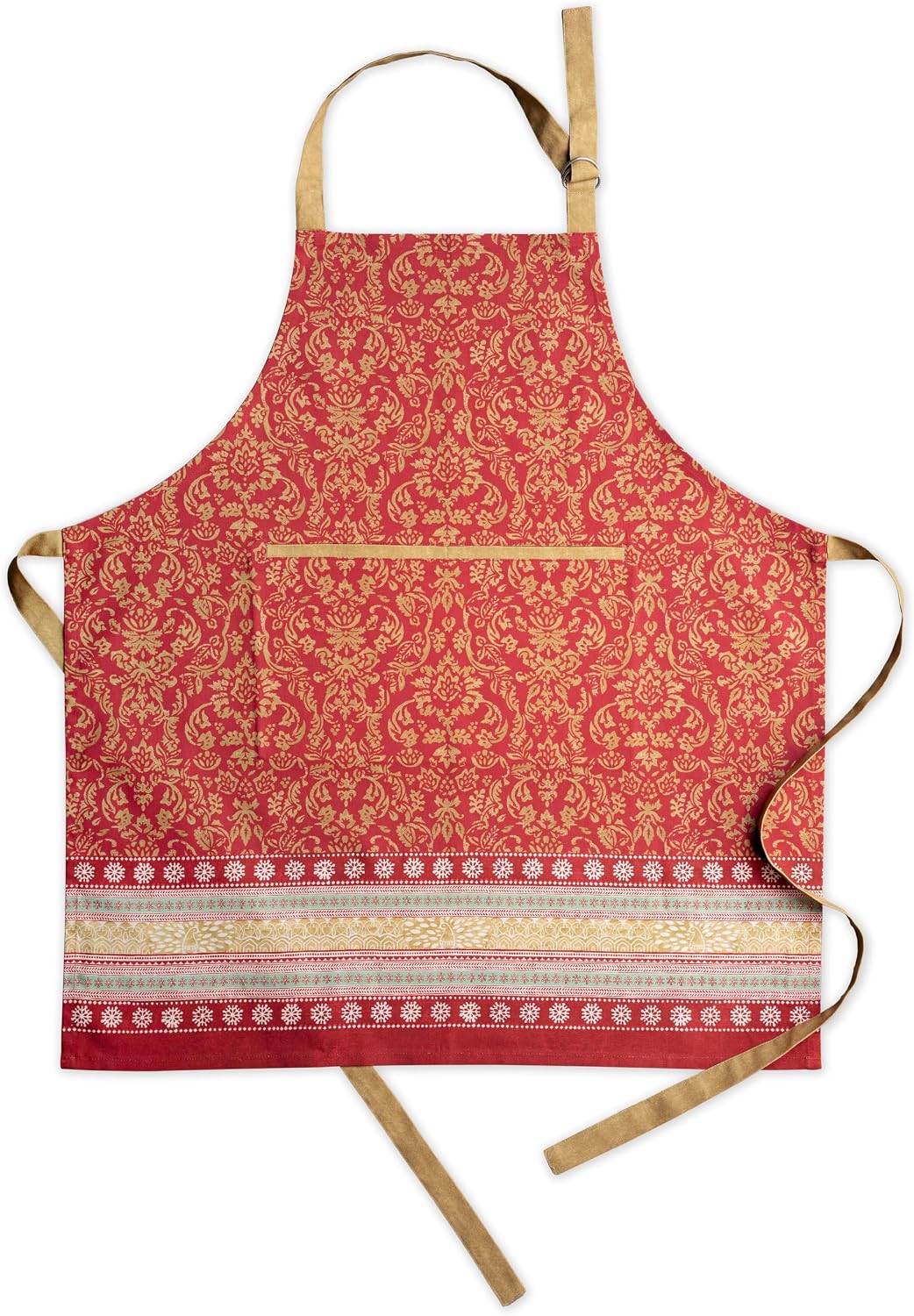 Maison d' Hermine Aprons for women with Pocket 100% Cotton (27.50"x31.50") | Adjustable Neck Strap & long ties Apron Men Chef Wedding Cooking Gardening Server Maid - Image 11