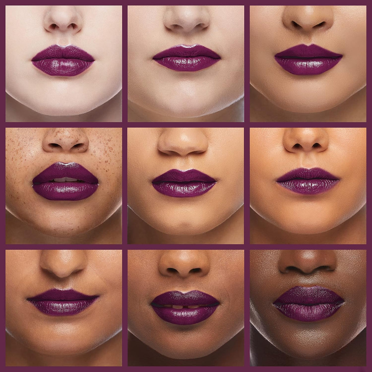 Model applying Milani Color Fetish Balm Lipstick